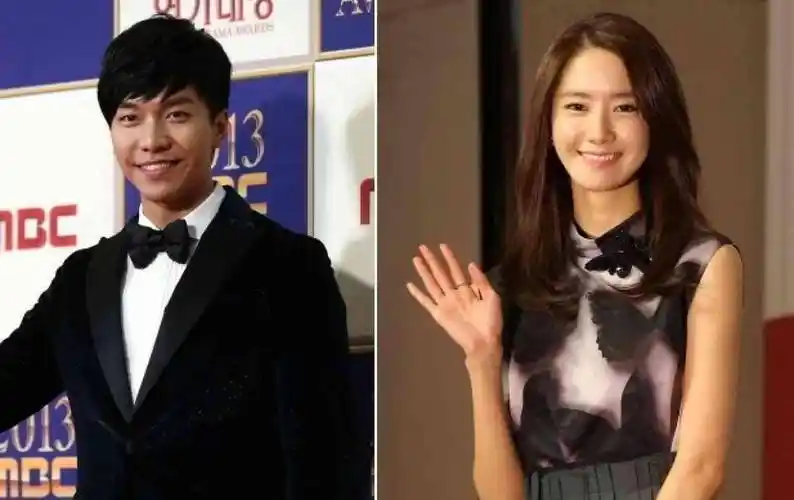 少女时代的允儿和演员李昇基3.少女时代的tiffany和2pm的nichkhun2.