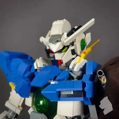 丢失了巴巴托斯,就搭一台乐高战损能天使吧……_地方_公众_高达