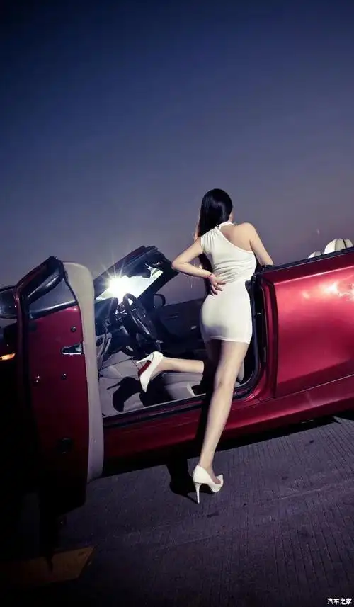 妩媚车模献身宝马敞篷120i