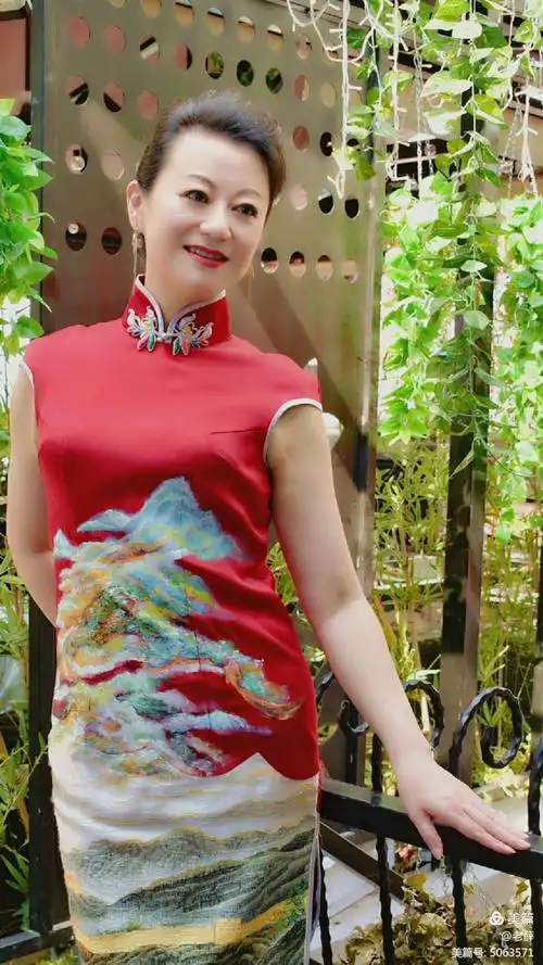 端庄优雅的旗袍淑女 - 美篇