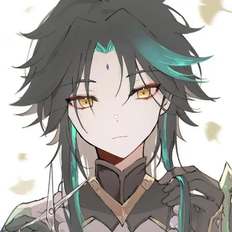 最后一张真的可爱死 是可以用来做头像的魈大人!