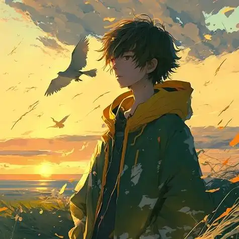 6969夕阳落日少年