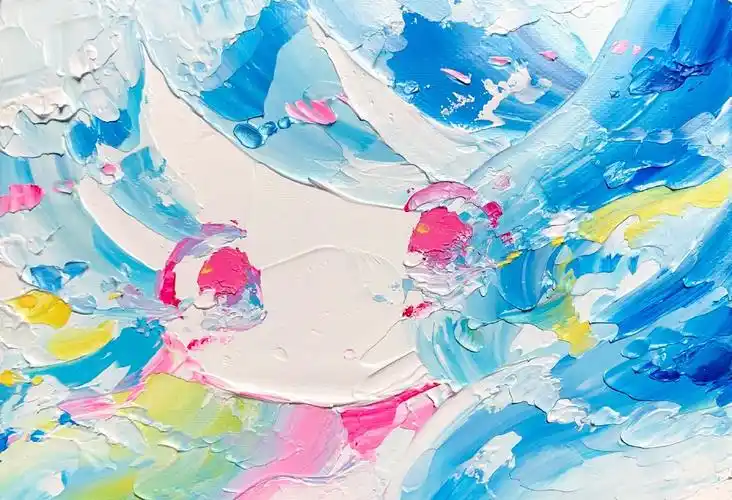 背景图/油画/小女孩 - 堆糖,美图壁纸兴趣社区