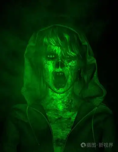 鬼女人, 恐怖背景, 混合介质三维图照片-正版商用图片0zbjp6-摄图新