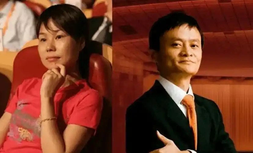 马云和67张瑛都是60年代的人物,两个人都是同出一泽大学师出名门