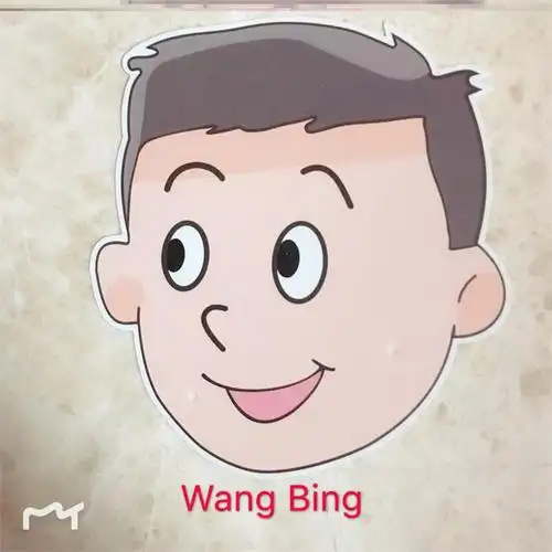 译林头饰头像表演课堂课本卡通上册人物小学英语头饰