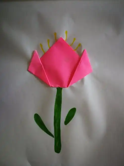 臭爸爸的折纸花