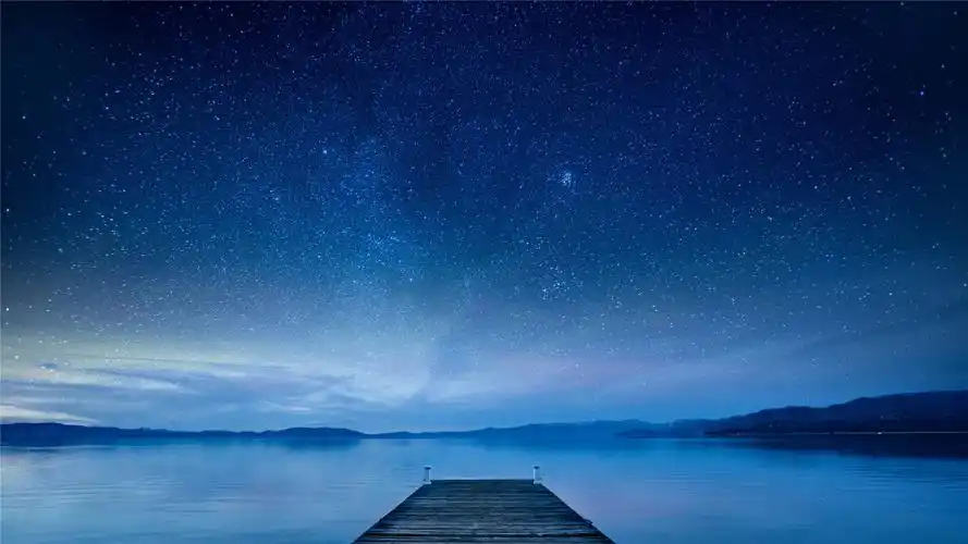 唯美星空风景高清桌面壁纸