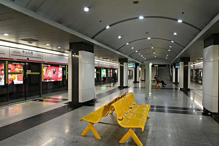 上海地铁站图片