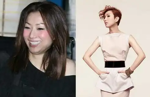 郑秀文减肥前后对比