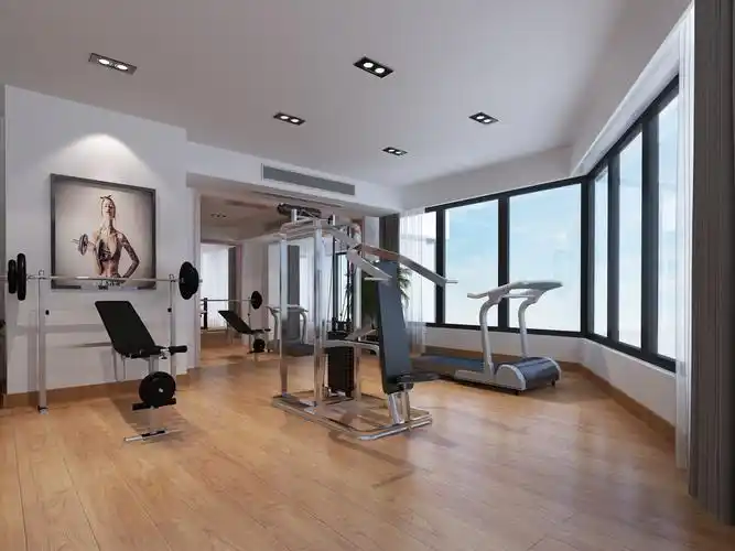 健身房290平米装修设计样板间图片健身馆装修设计效果图片