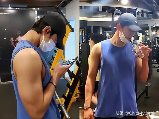 穿衣显瘦脱衣有肉社内相亲安孝燮金旻奎西装下藏炸裂肌肉