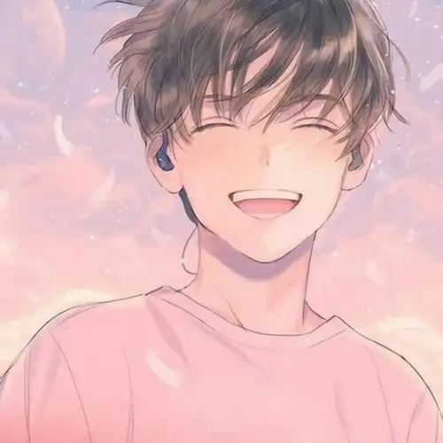 招牌笑容_男生动漫头像图片_扣扣居