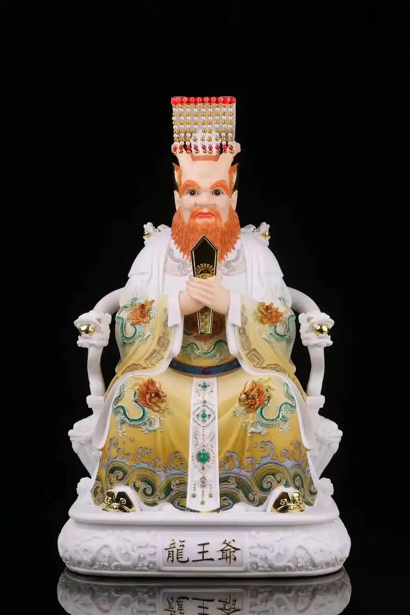 四海龙王.行云降雨,风调雨顺#曲阳县日恒雕刻 - 抖音