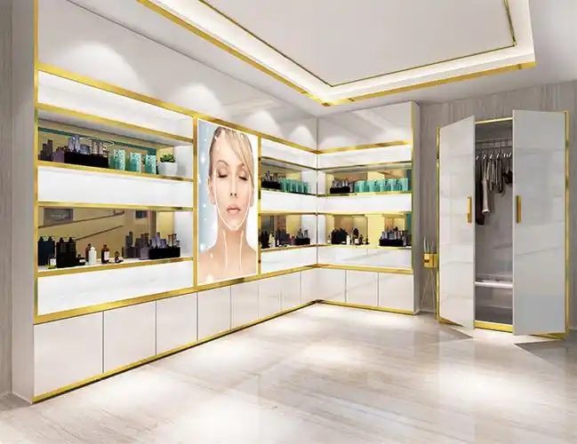 美容院展柜美甲柜10