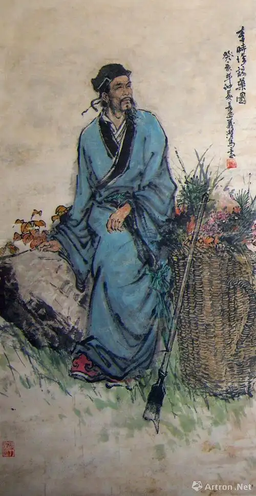 有本书上说:唐宋以来,人物画是让位给山水的.