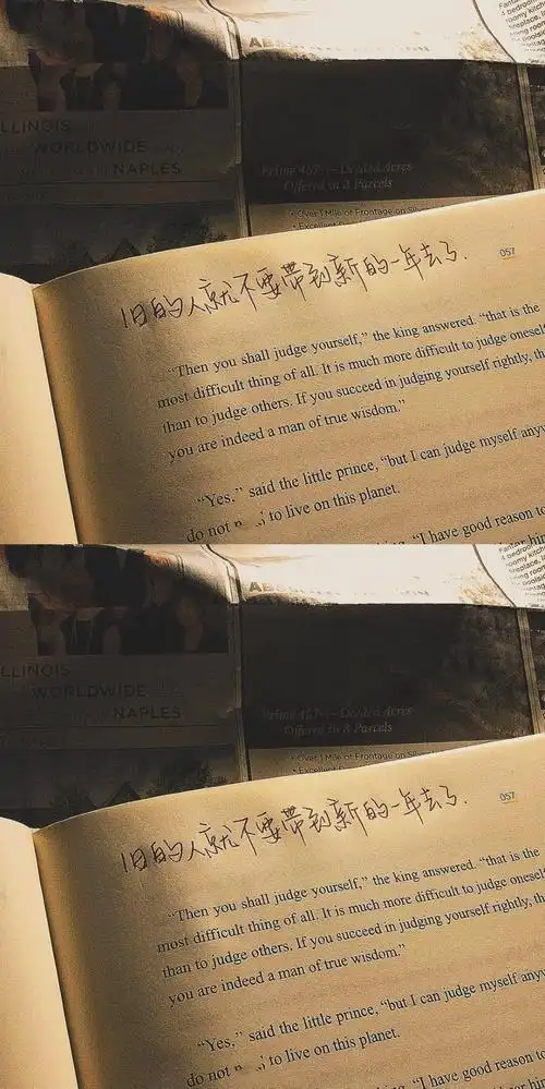 或许你也喜欢小王子吧小王子拼接壁纸 文字壁纸