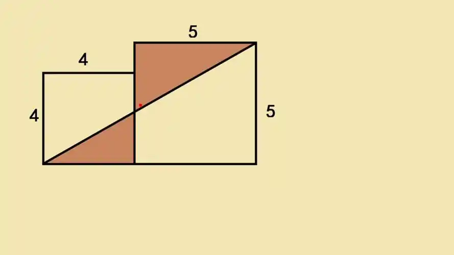 小升初考试题求阴影部分面积难不住优等生