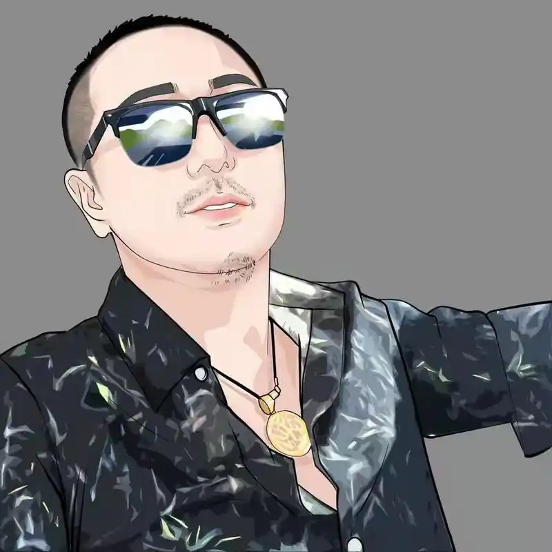 你的头像该换啦,四十岁大叔手绘头像 更新一组稳重大气,简约大气的