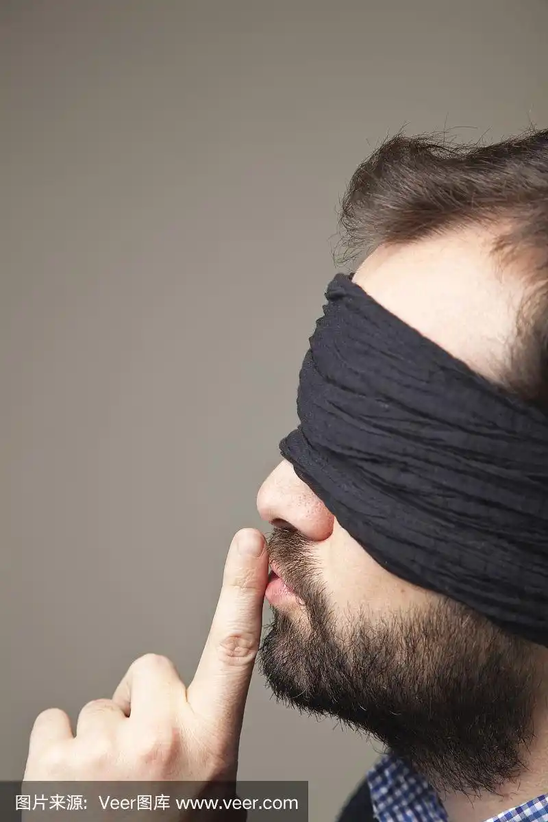 被蒙上眼睛的人的肖像