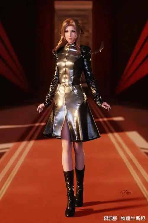 《最终幻想7》女主角高清渲染图曝光,身材惹火|克劳德|奇幻游戏|单人