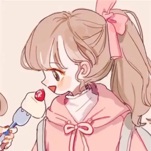 动漫闺蜜头像二人可爱仙气图片