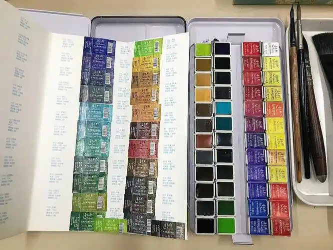 实测鲁本斯固体水彩辉柏嘉水溶性彩铅