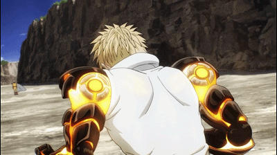 一拳超人杰诺斯埼玉飞燃gif动图_动态图_表情包下载_soogif