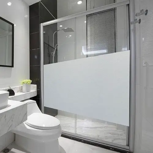 磨砂玻璃贴膜透光不透不透明明窗浴室卫生间窗户瓷砖