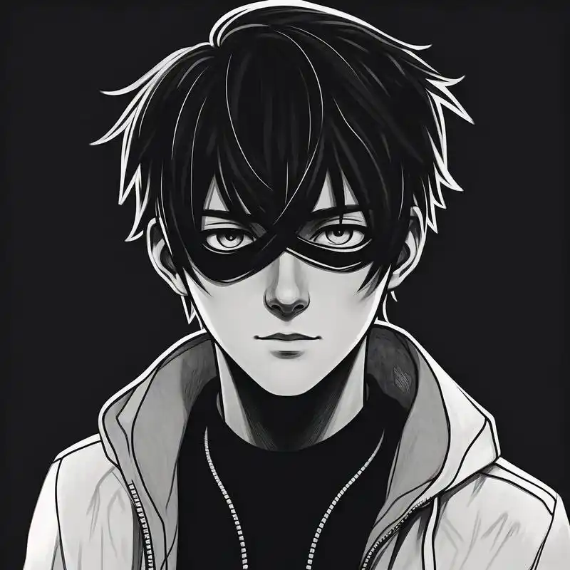 蒙眼男生头像,氛围感满满99 蒙眼男生头像来啦,氛围感满满,高级感