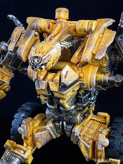 重涂变形金刚霸天虎挖地虎推土机-scrapper