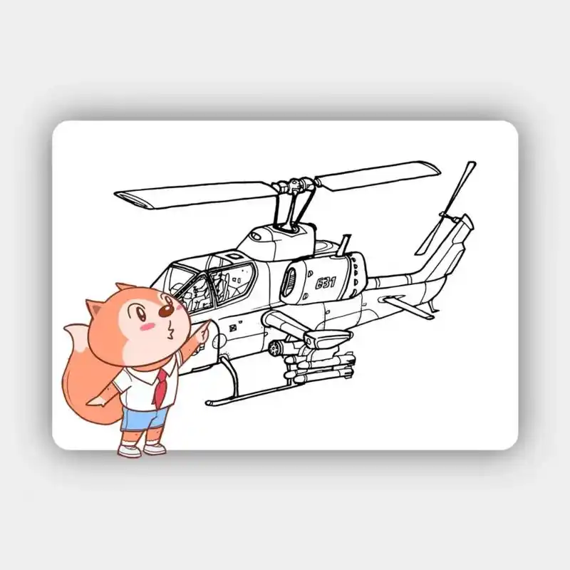 飞机涂色素材  可打印模板#手抄报模板 #涂色 #家长收藏孩 - 抖音