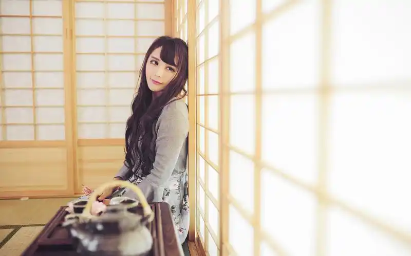 养眼美女私房唯美文艺写真高清壁纸