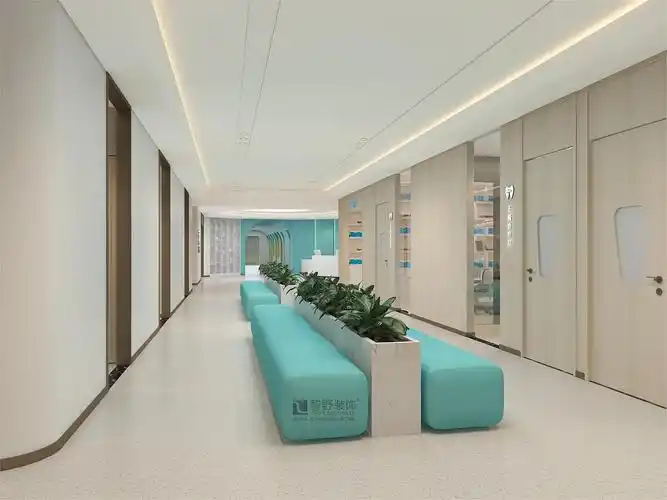 口腔医院设计效果图片-高端牙科诊所设计-智野设计