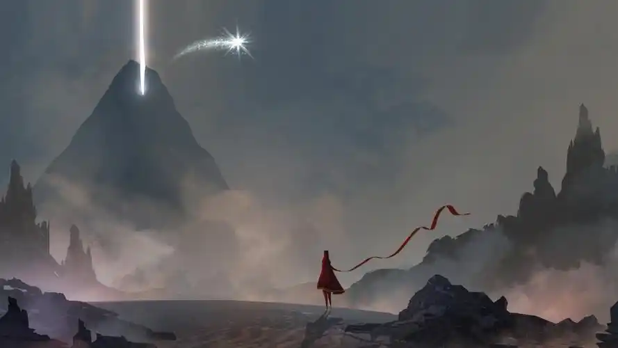 《风之旅人》 流星 5k图片,4k高清游戏图片,娟娟壁纸