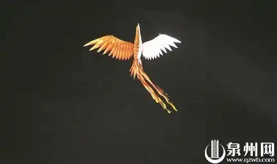 凤凰嘶鸣,翱翔夜空.(受访者供图)