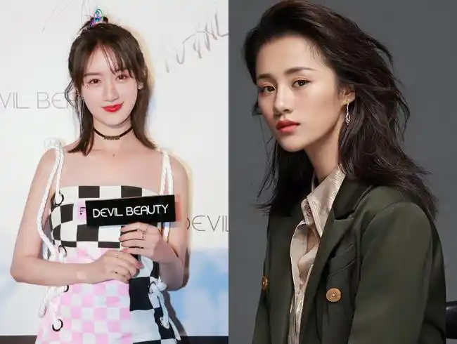 袁冰妍安悦溪长的好像两人对比照曝光让人傻傻分不清楚