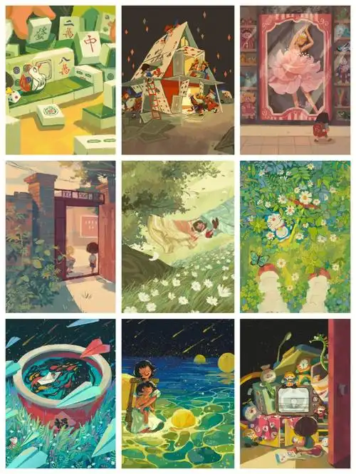 插画师分享no2中国插画师泛泛moy