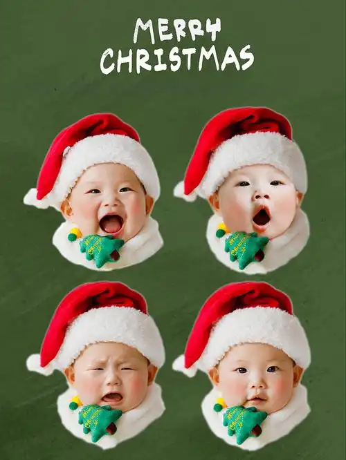 圣诞节宝宝创意照p图素材分享75