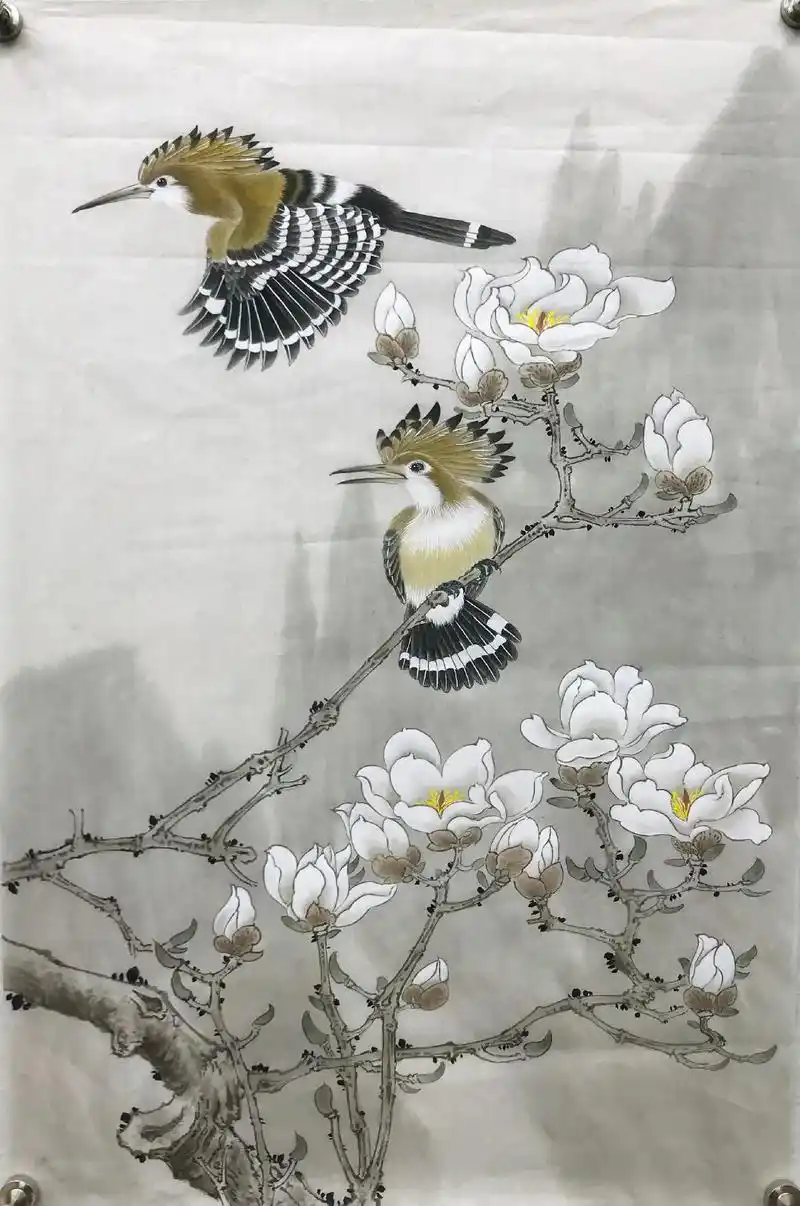 国画花鸟 #国画花鸟怎么画  - 抖音