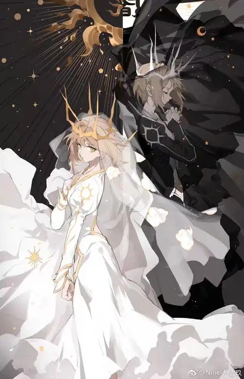 双人光暗牌画师:nine-八云玖 - 堆糖,美图壁纸兴趣社区