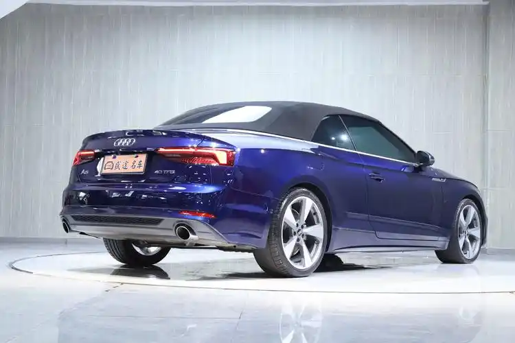 奥迪a5敞篷40tfsi进口2019款20t自动汽油时尚型