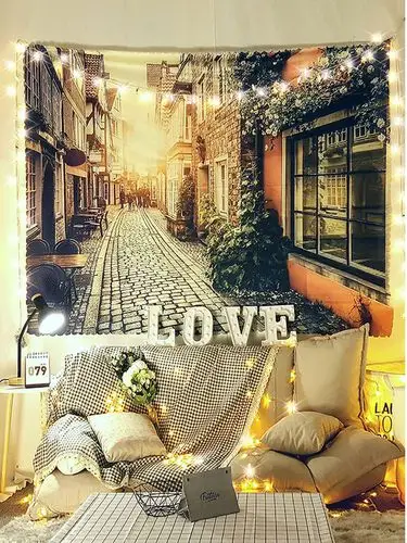 直播背景墙壁布 网红大气拍照ins挂布摆拍北欧简约自拍客厅背景布