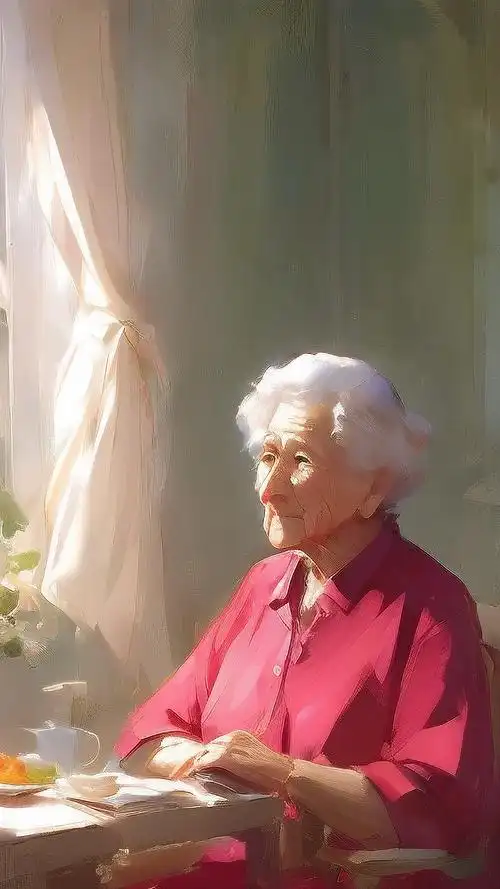 老年人背景图,品味生活的每一个瞬间🍵📚