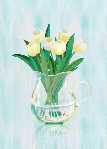 北欧风郁金香花束