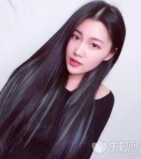 逼真直发空气刘海新式发套网红中长发型假发女中长发网红逼真长直发自