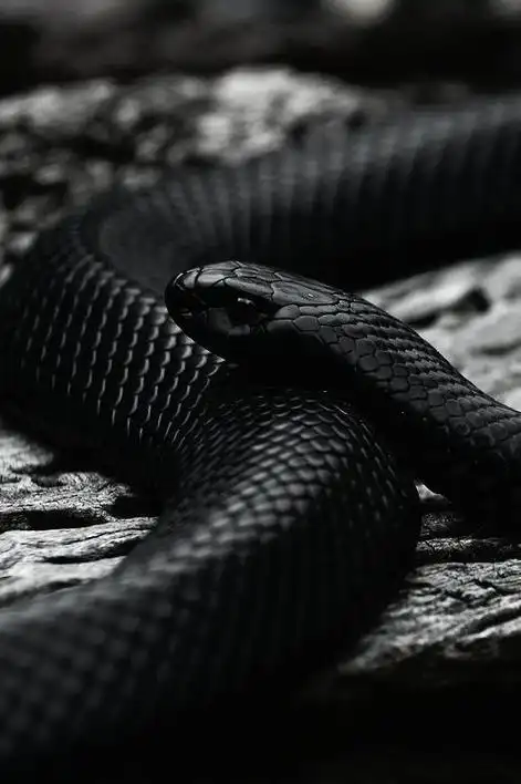 【6】墨西哥黑王蛇也太好看了吧!而且设定好苏!