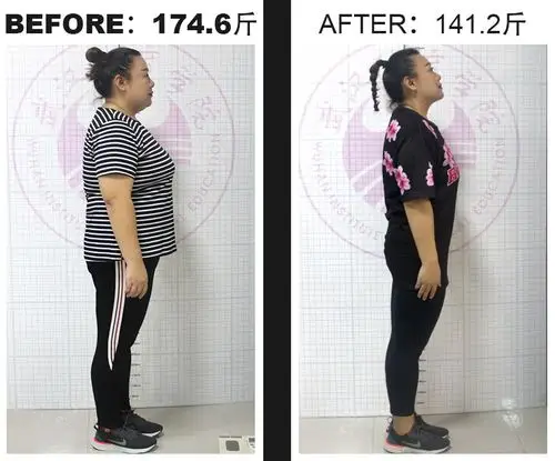 就是一些减肥前后的对比照 希望可以激励到正在减肥的你 - 美体瘦身