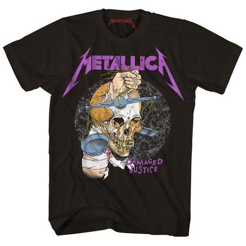 metallica摇滚乐队重金属经典短袖t恤夏季衣服 黑色 关注店铺 优先