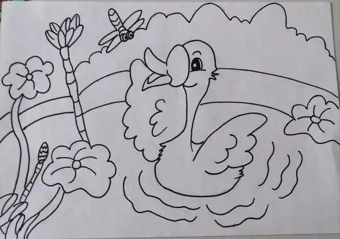 作品育儿宝宝儿童简笔画 向日葵幼儿园小朋友作业画 宝妈美术教学网站